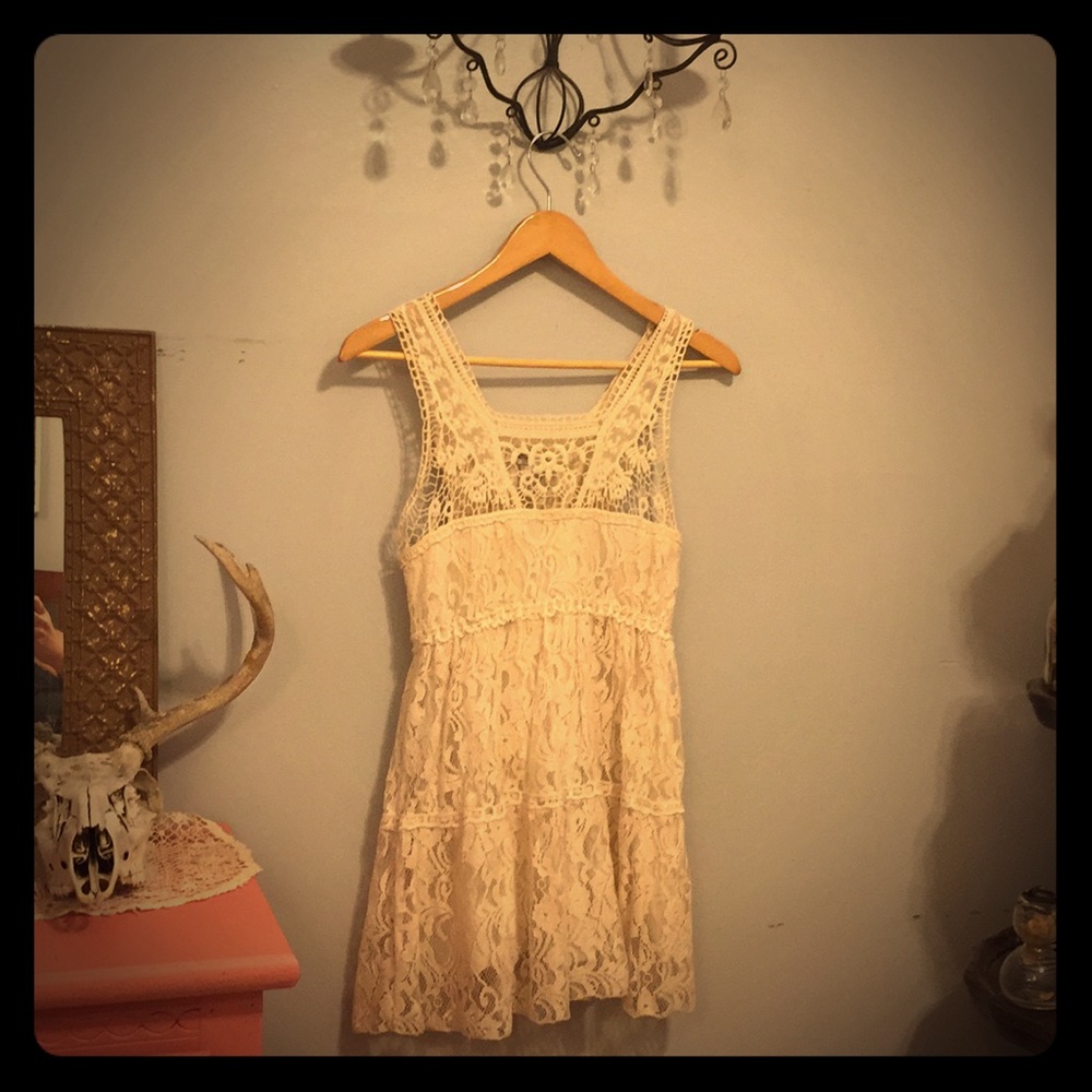 Lacy boho top